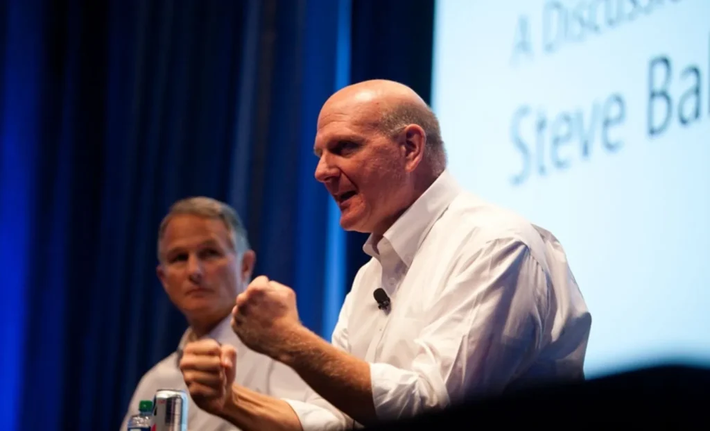 ثروت بیل گیتس و استیو بالمر